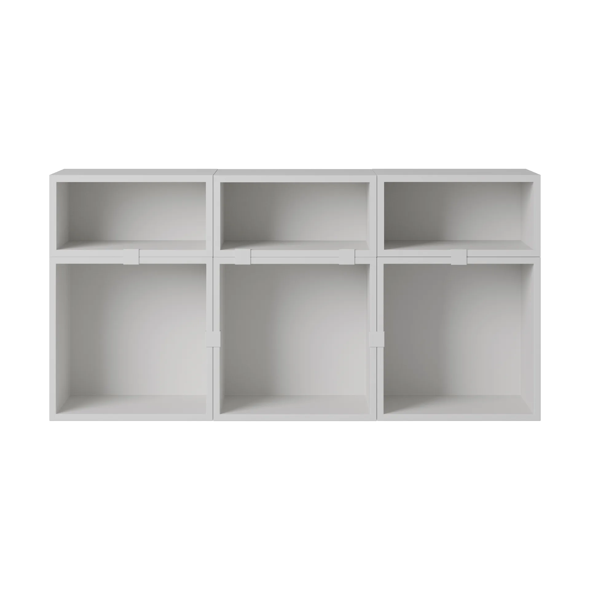Stacked storage system sideboard configuration 5, Grey Muuto