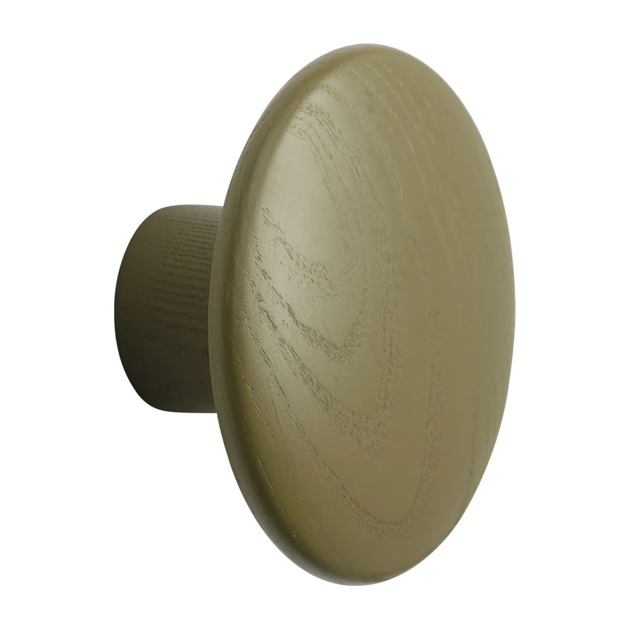 The Dots clothes hook brown green, Ø9 cm Muuto