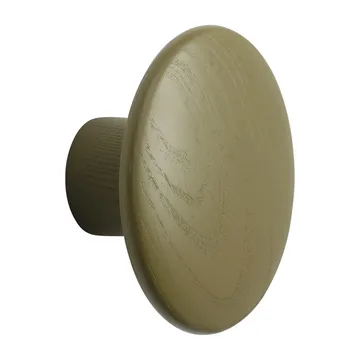 The Dots clothes hook brown green - Ø9 cm - Muuto