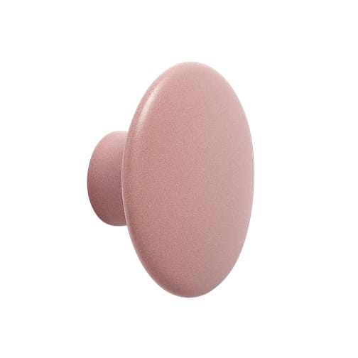 The Dots clothes hook cermic 9 cm, pink Muuto