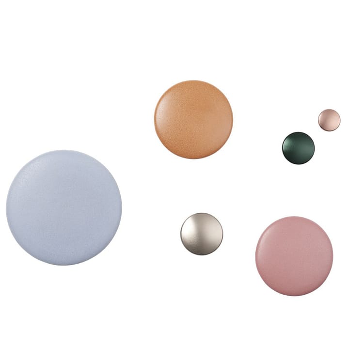 The Dots clothes hook cermic 9 cm, pink Muuto