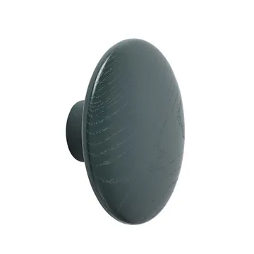 The Dots clothes hook dark green - Medium - Muuto
