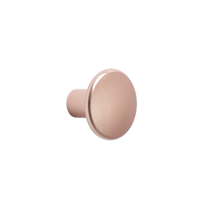 The Dots clothes hook metal 2.7 cm - rose - Muuto