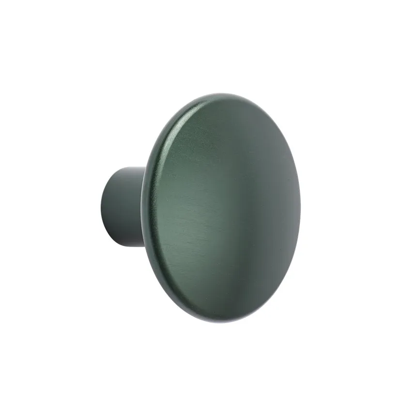 The Dots clothes hook metal 3.9 cm, Dark green Muuto