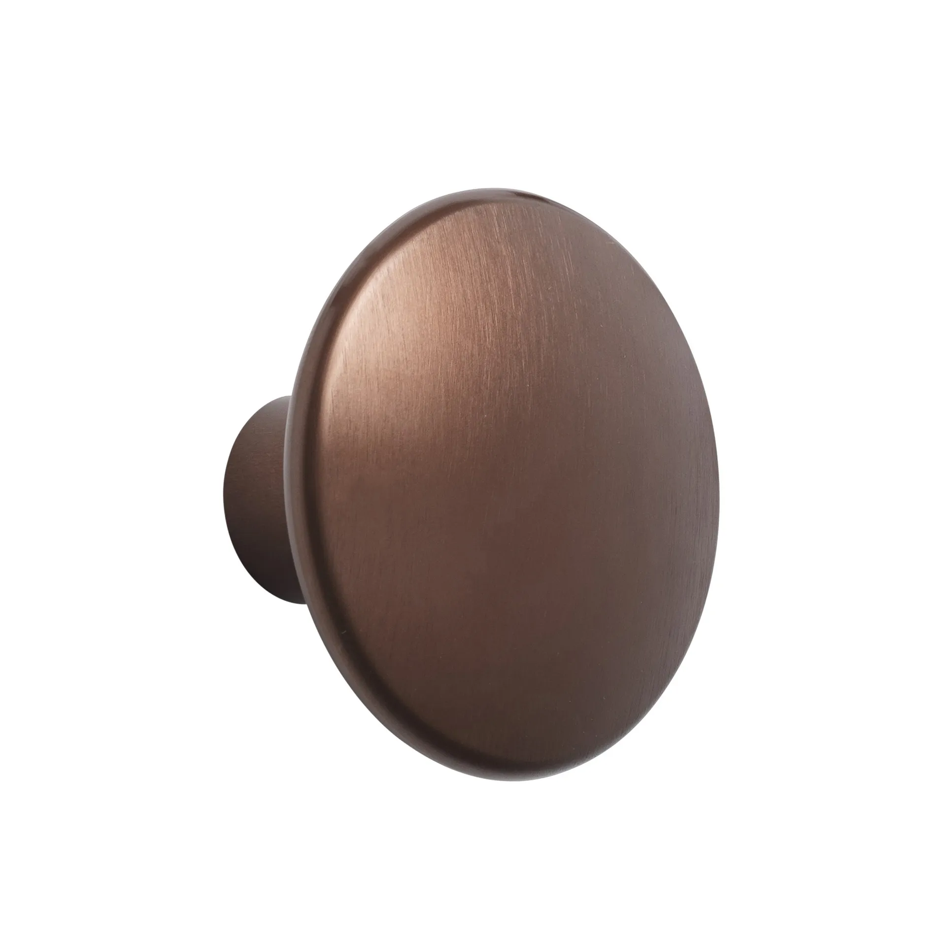 The Dots clothes hook metal 5 cm, umber Muuto