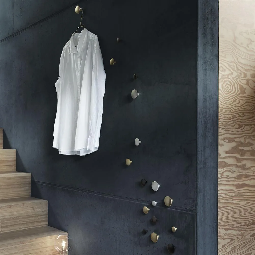 MUUTO DOTS L / SET OF 5 ムート ゴールド ドット メタル コートフック
