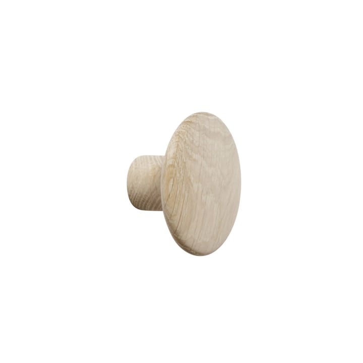 The Dots clothes hook oak - oak small - Muuto