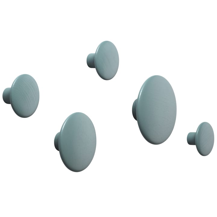 The Dots clothes hook petroleum (blue), small Muuto