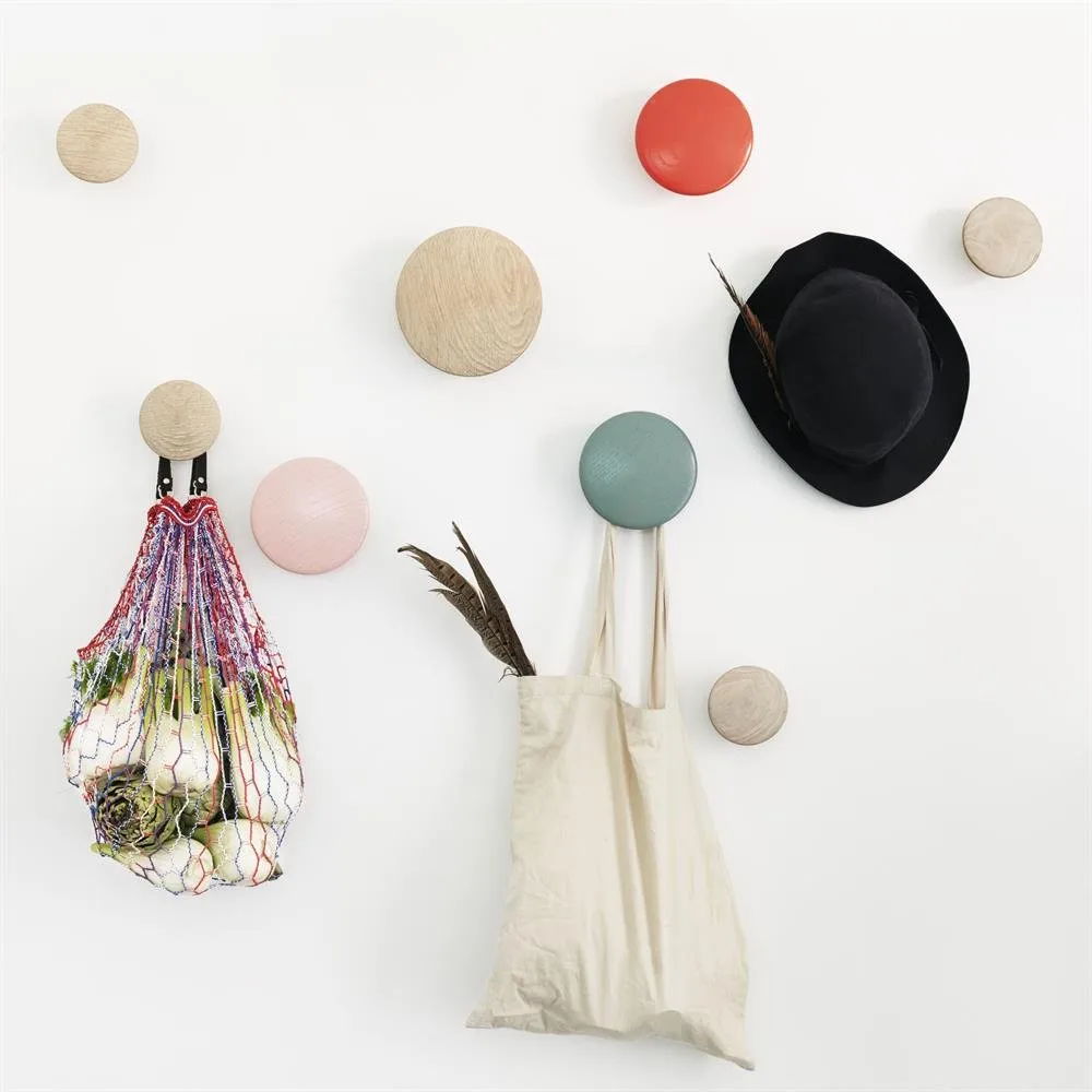 The Dots clothes hook petroleum (blue), small Muuto