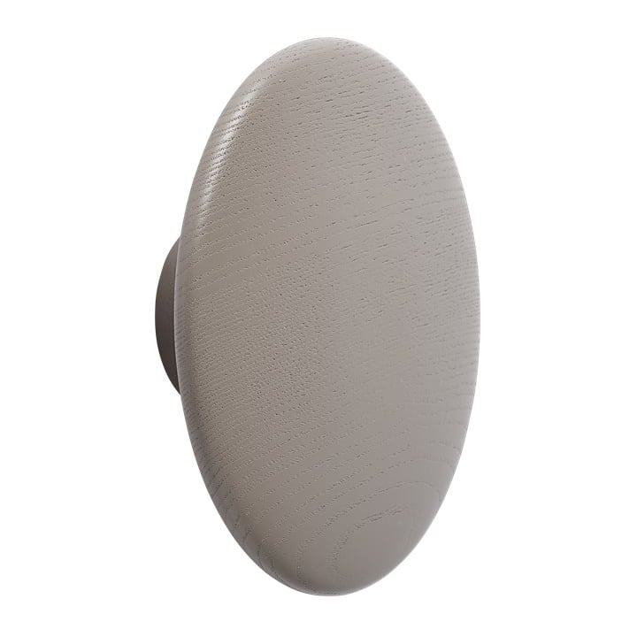 Muuto The Dots clothes hook taupe Large | Scandinavian Design | Clothes hooks & hangers | Brown