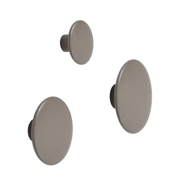 The Dots clothes hook taupe - Large - Muuto