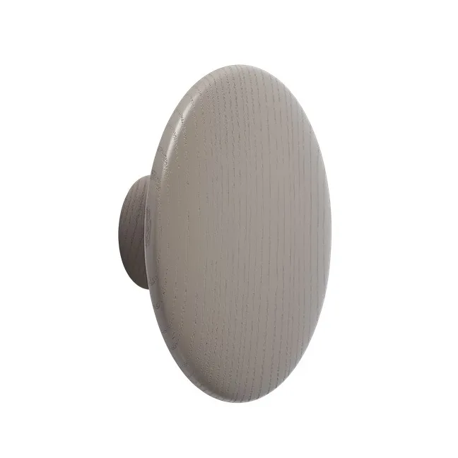 Muuto The Dots clothes hook taupe Medium | Scandinavian Design | Clothes hooks & hangers | Brown