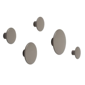 The Dots clothes hook taupe - XS - Muuto