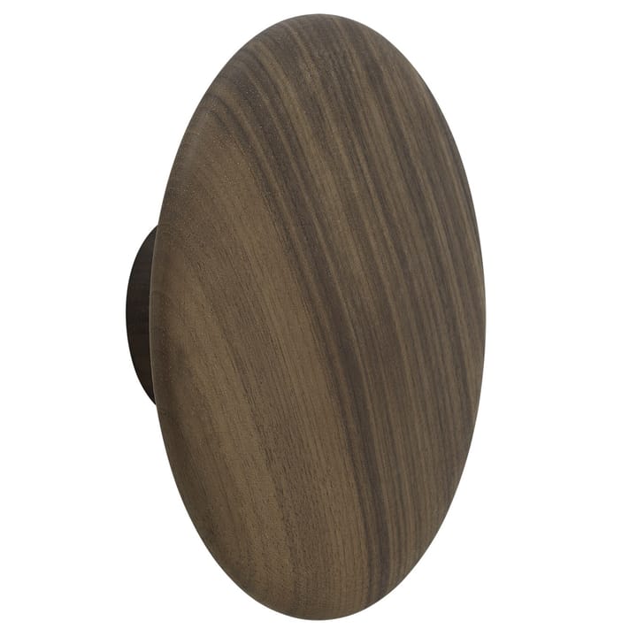 The Dots clothes hook walnut - Large - Muuto