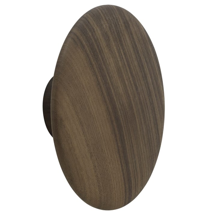 The Dots clothes hook walnut, Large Muuto