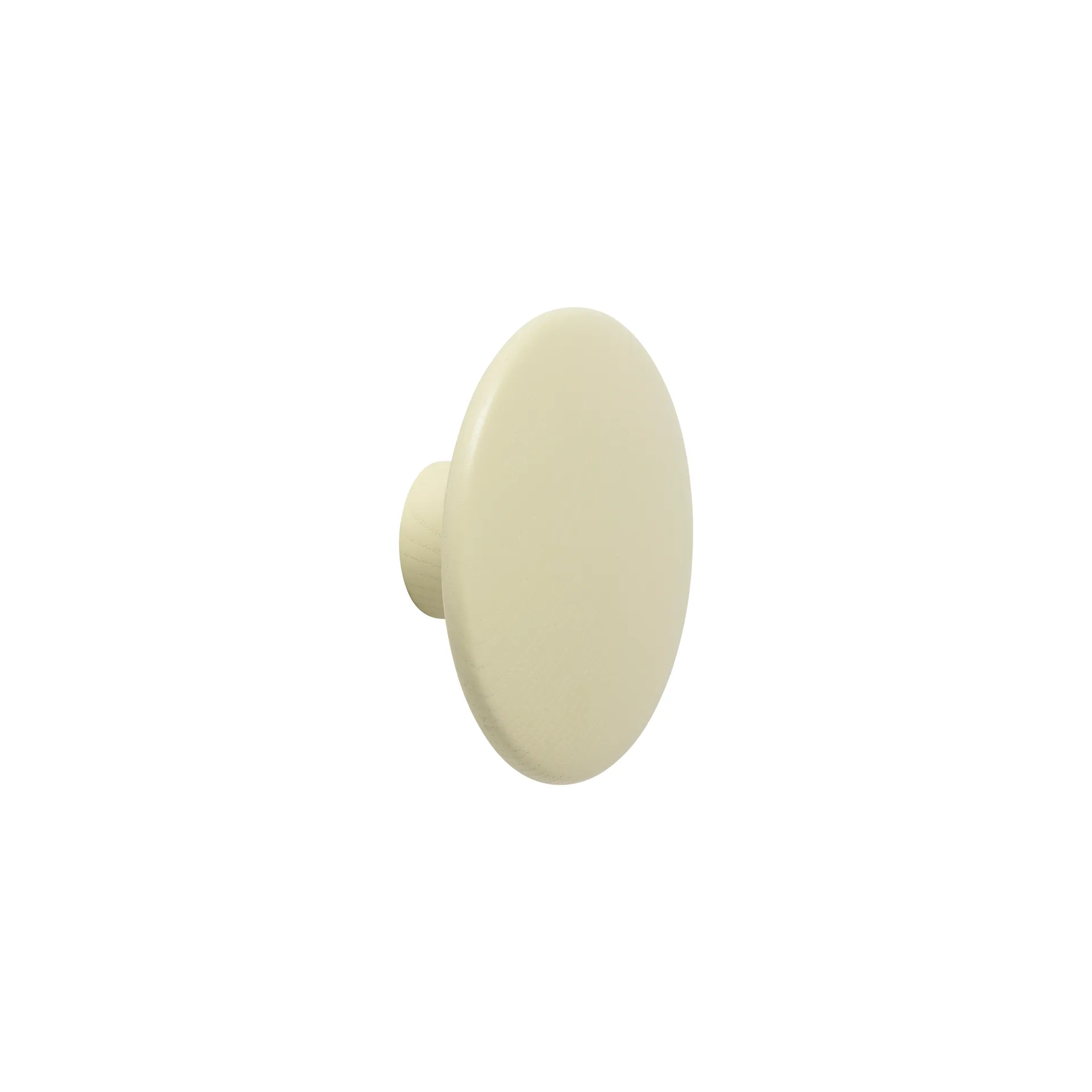 The Dots coat hook beige-green, large Muuto