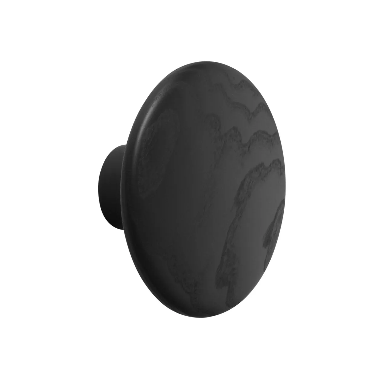 Muuto The Dots coat hook black o13 cm | Scandinavian Design | Clothes hooks & hangers | Black