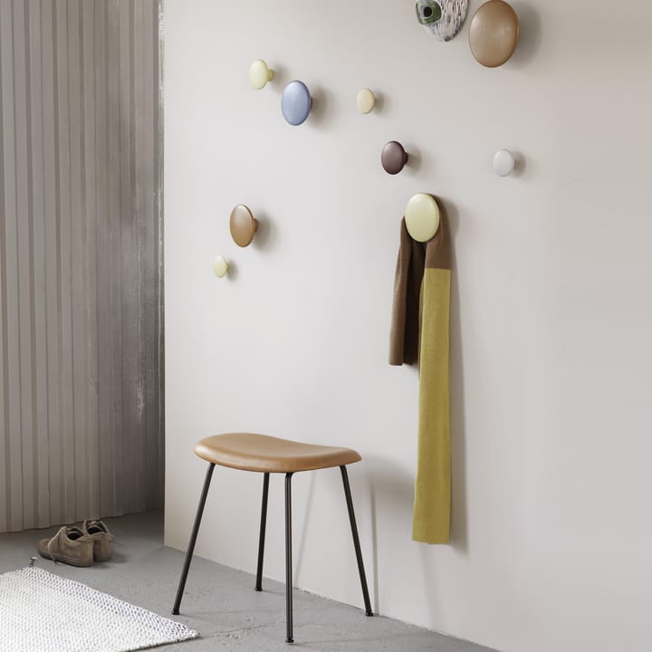 The Dots coat hook clay brown - large - Muuto
