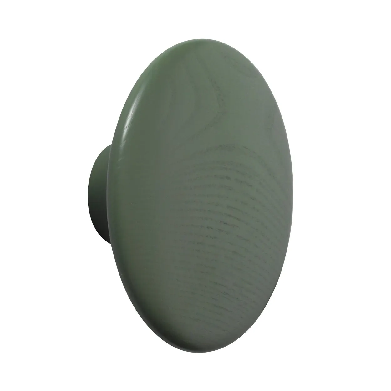 Muuto The Dots coat hook dusty green Large | Scandinavian Design | Clothes hooks & hangers | Green