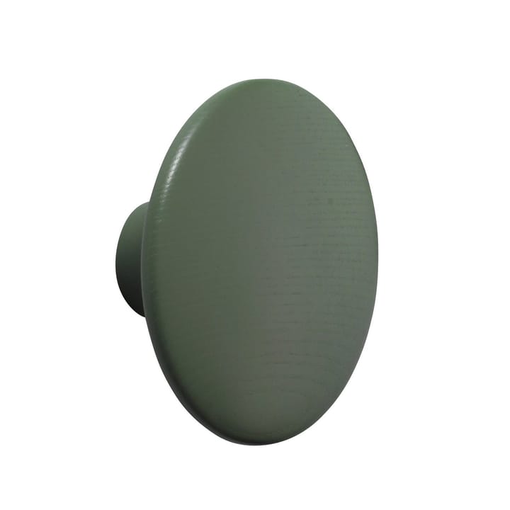 The Dots coat hook dusty green - medium - Muuto