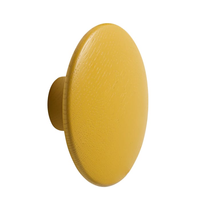 The Dots coat hook mustard yellow - medium - Muuto