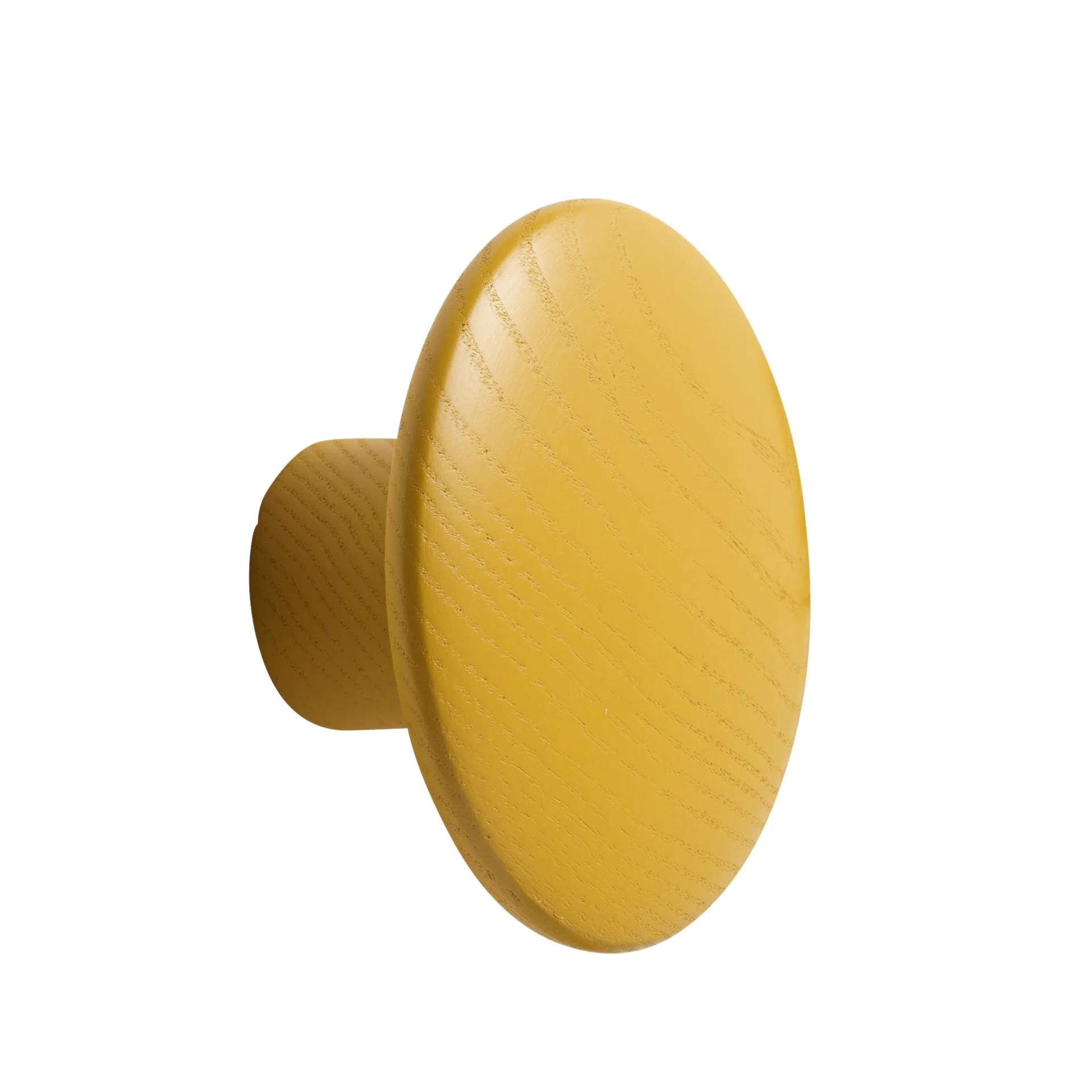 The Dots coat hook mustard yellow, small Muuto