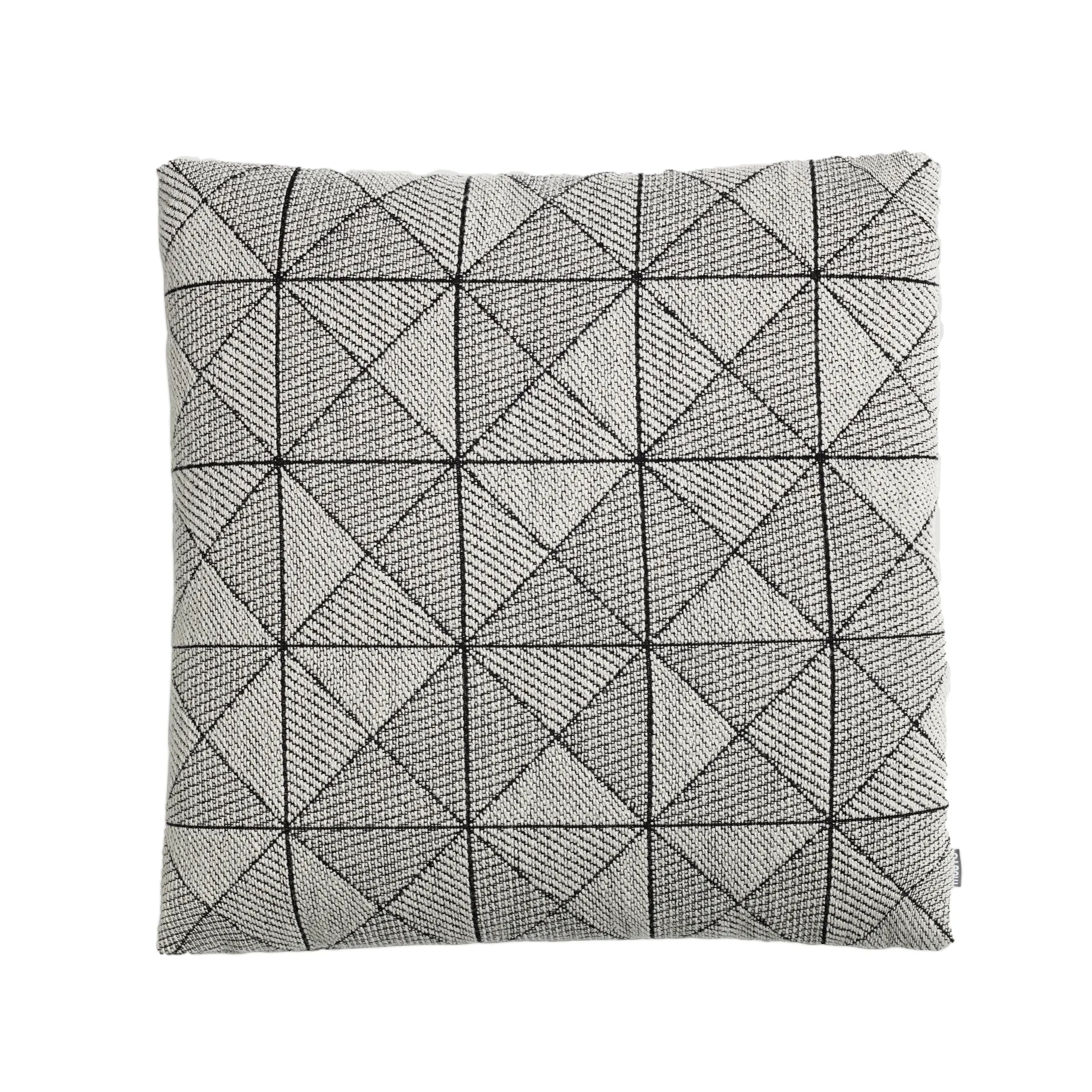 Tile cushion 45x45 cm, black-white Muuto