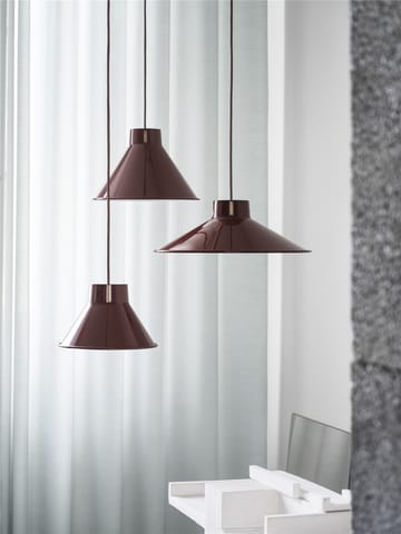 Top ceiling lamp Ø21 cm - Deep red - Muuto