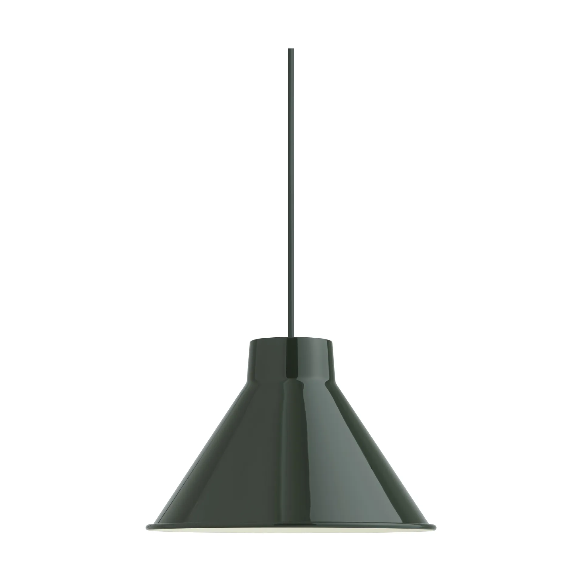 Top ceiling lamp Ø28 cm, Dark green Muuto