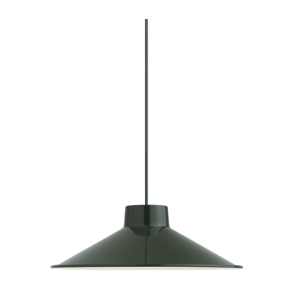 Muuto Top ceiling lamp o36 cm Dark green | Scandinavian Design | Pendant lamps | Green