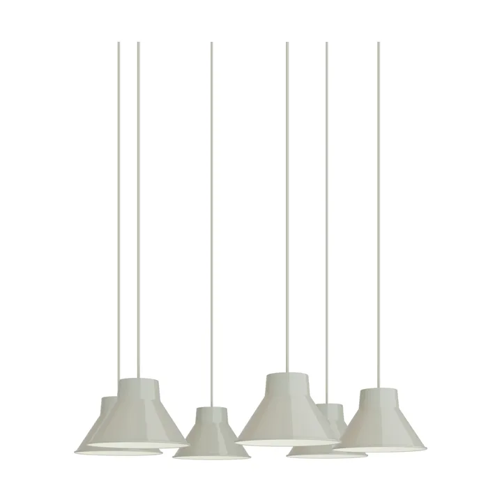 Top Pendant Cluster 6 pendant - Grey, Ø21 cm - Muuto