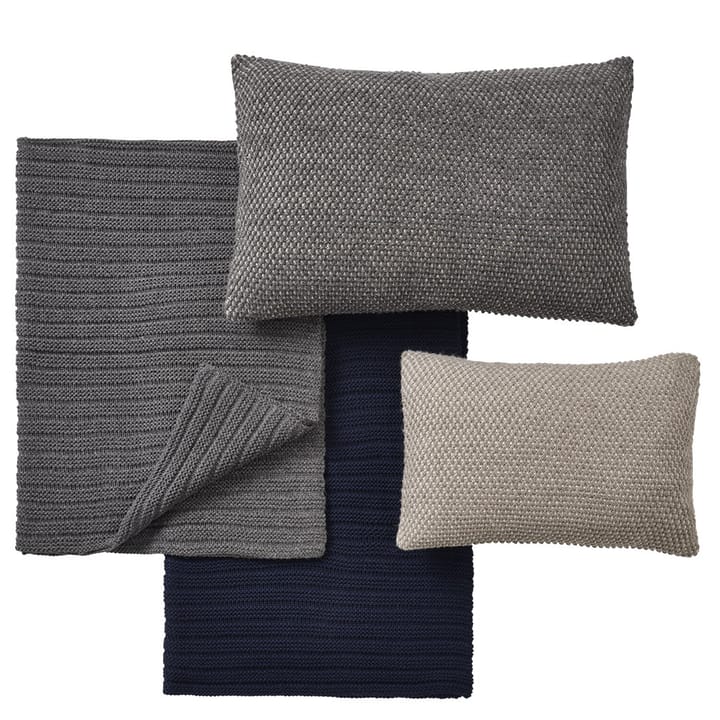 Twine cushion 50x80 cm - Dark grey - Muuto