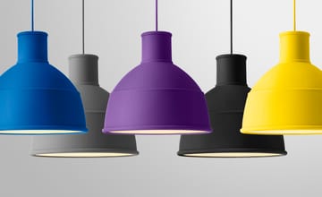 Unfold pendant - black - Muuto