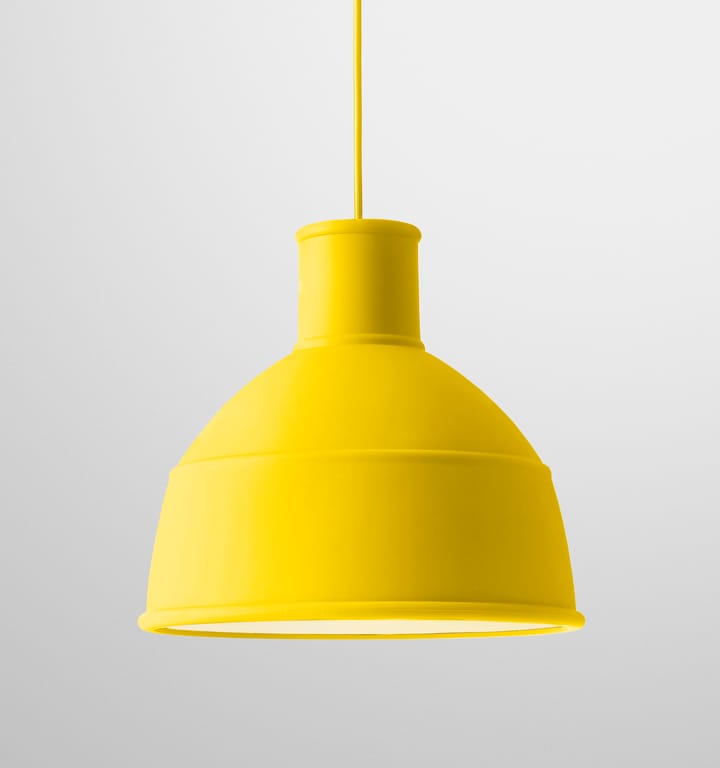 Unfold pendant, yellow Muuto
