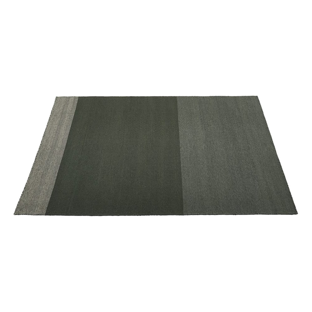 Muuto Varjo rug 200x300 cm Dark green | Scandinavian Design | Wool rugs | Green