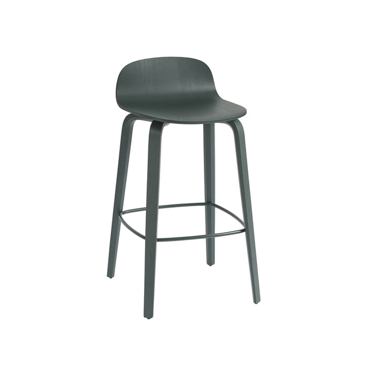 Visu barstool 65 cm - Dark green-dark green - Muuto