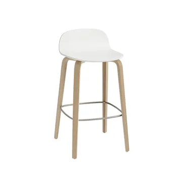 Visu barstool 65 cm - White-oak - Muuto