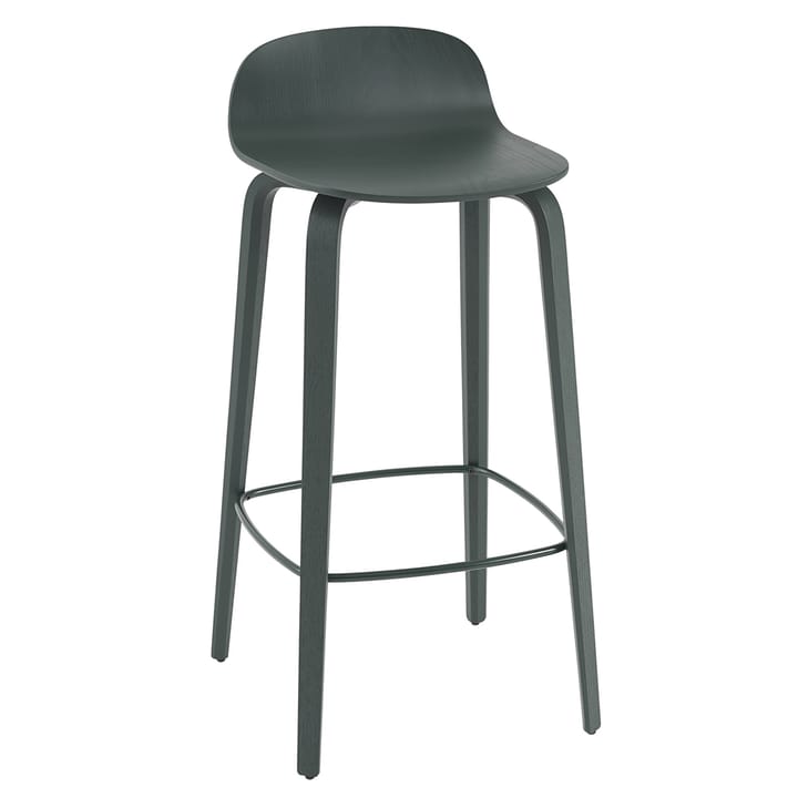 Visu barstool 75 cm - Dark green-dark green - Muuto