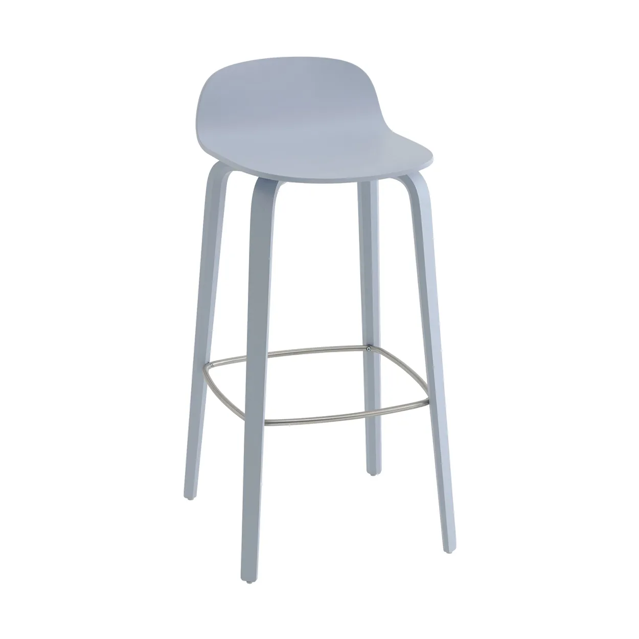Muuto Visu barstool 75 cm Light blue | Scandinavian Design | Bar stools | Blue
