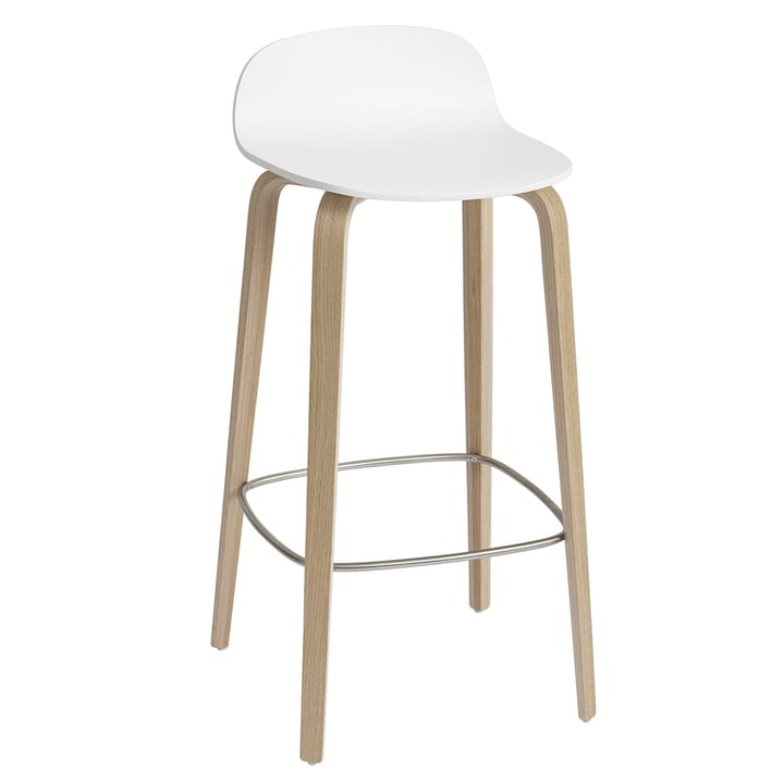 Visu barstool 75 cm - White-oak - Muuto