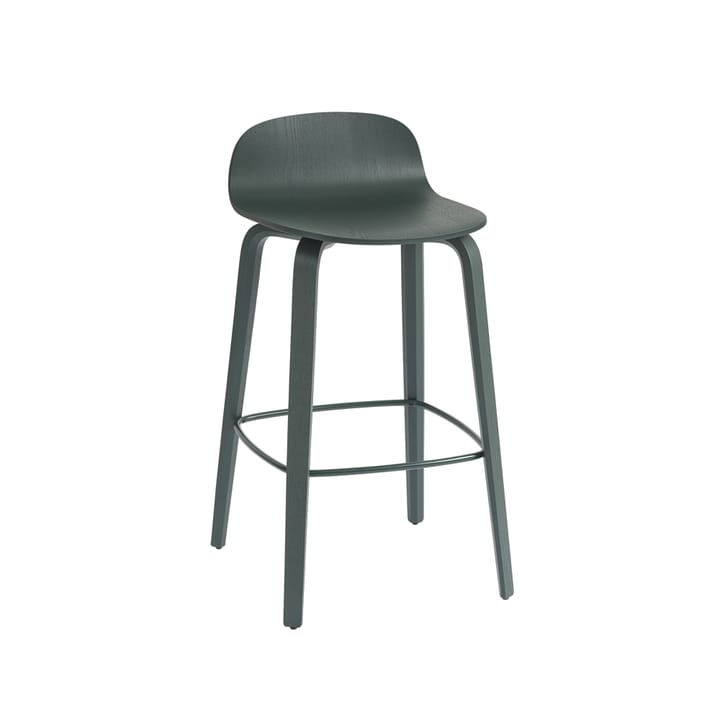 Visu barstool - Dark green-dark green - Muuto