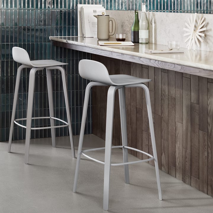 Visu barstool, Grey-grey Muuto