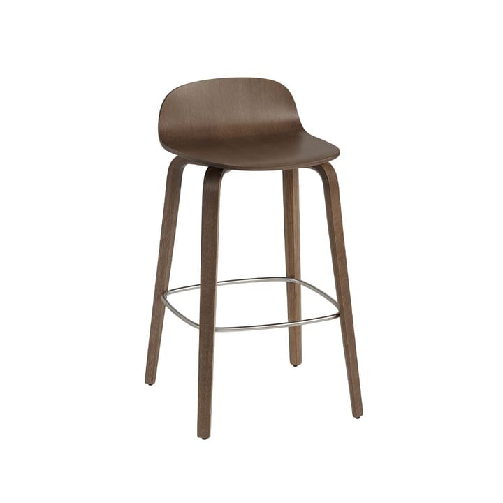 Visu barstool - Stained dark brown - Muuto