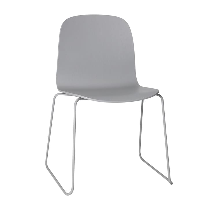 Visu chair sled base - Grey-grey - Muuto