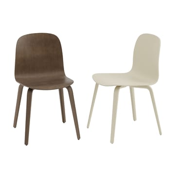 Visu Chair - Stained dark brown - Muuto