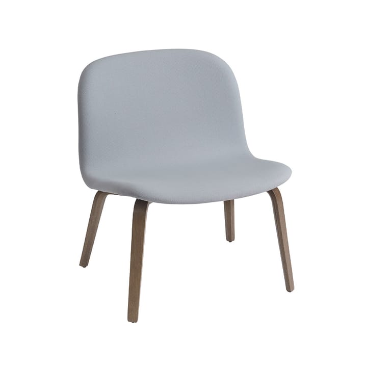 Visu lounge chair upholstered chair - Steelcut 120-brown stained oak - Muuto