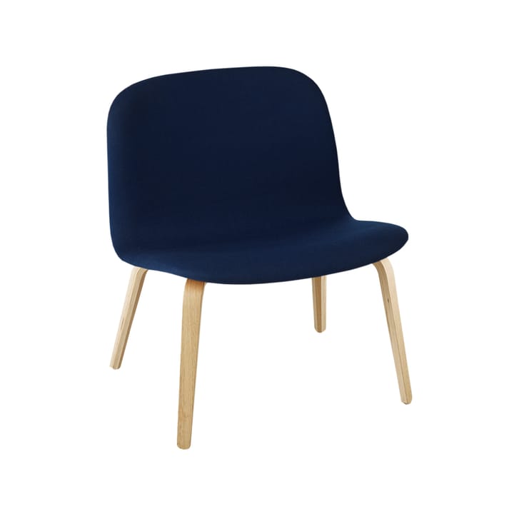 Visu lounge chair upholstered chair - Steelcut 775-oak - Muuto