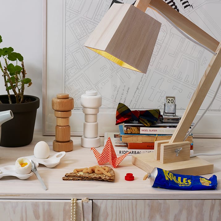 Wood lamp - white cord - Muuto