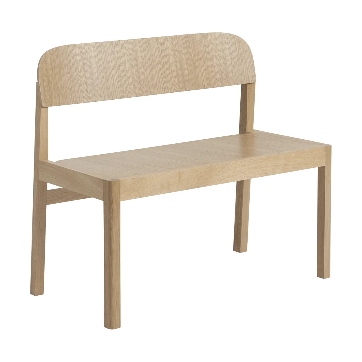 Muuto Workshop bench Oak | Scandinavian Design | Benches | Beige
