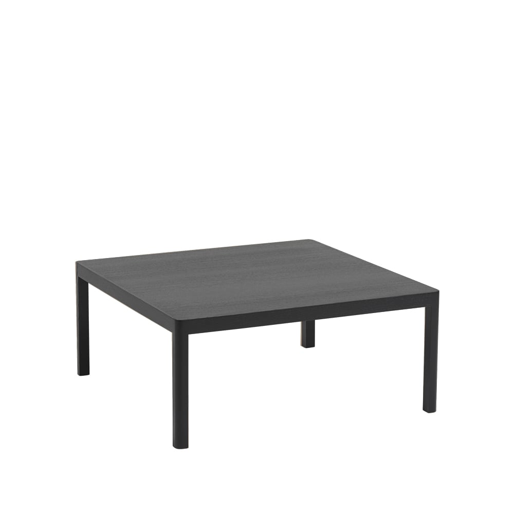 Muuto Workshop coffee table Black 86x86 cm | Scandinavian Design | Coffee tables | Black